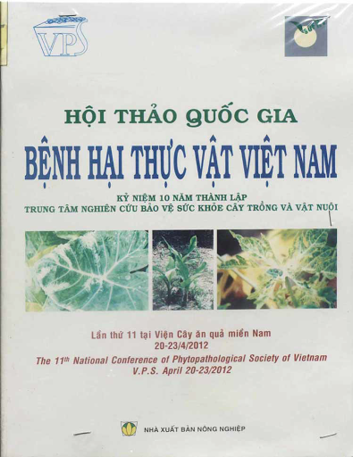 Hội Thảo Quốc Gia Bệnh Hại Thực Vật Việt Nam Lần 11 (NXB Nông Nghiệp 2012) - Vũ Triệu Mân, 374 Trang
