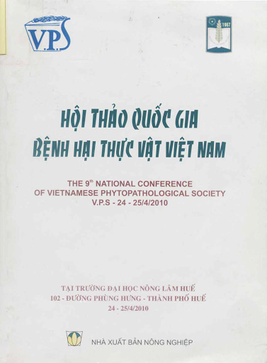 Hội Thảo Quốc Gia Bệnh Hại Thực Vật Việt Nam Lần 9 (NXB Nông Nghiệp 2010) - Vũ Triệu Mân, 258 Trang