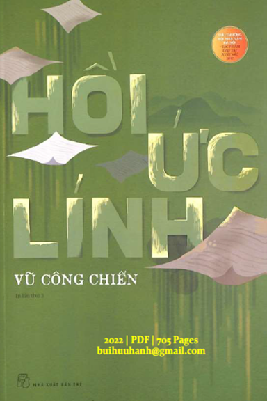 Hồi Ức Lính (NXB Trẻ 2022) - Võ Công Chiến, 705 Trang