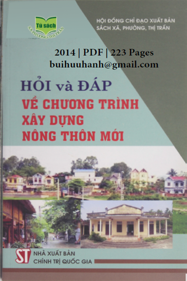 Hỏi Và Đáp Về Chương Trình Xây Dựng Nông Thôn Mới (NXB Chính Trị 2014) - Nhiều Tác Giả, 223 Trang