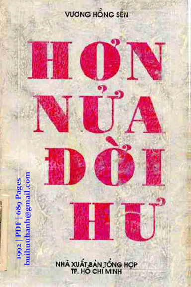 Hơn Nửa Đời Hư (NXB Tổng Hợp 1992) - Vương Hồng Sển, 689 Trang