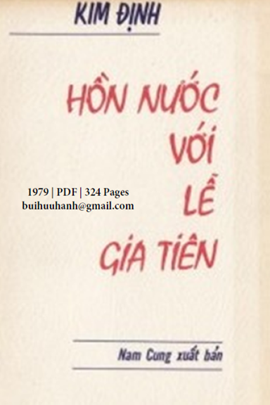 Hồn Nước Với Lễ Gia Tiên (NXB Nam Cường 1979) - Kim Định, 324 Trang