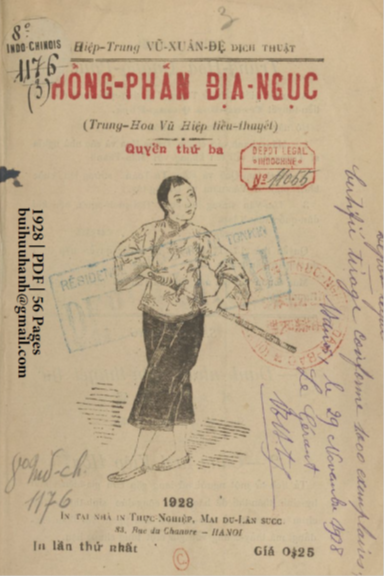 Hồng Phấn Địa Ngục Quyển 3 (NXB Thực Nghiệp 1928) - Vũ Xuân Đệ, 56 Trang