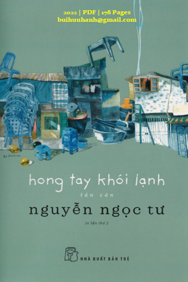 Hong Tay Khói Lạnh (NXB Trẻ 2022) - Nguyễn Ngọc Tư, 178 Trang