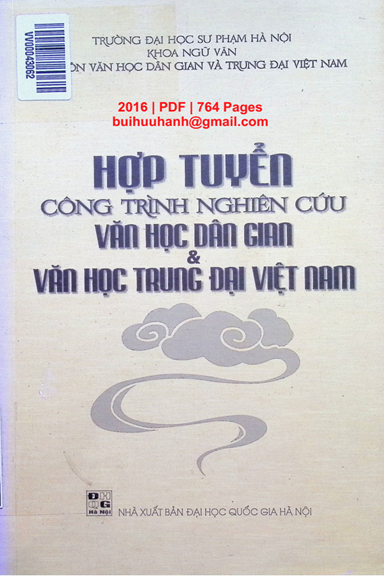 Hợp Tuyển Công Trình Nghiên Cứu Văn Học Dân Gian Và Văn Học Trung Đại Việt Nam - Lã Nhâm Thìn