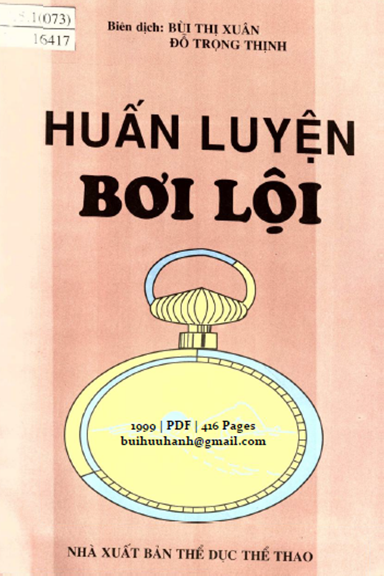 Huấn Luyện Bơi Lội (NXB Thể Dục Thể Thao 1999) - Flavio Bomio, 416 Trang