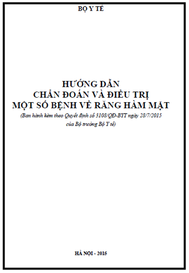 Hướng Dẫn Chẩn Đoán Và Điều Trị Một Số Bệnh Về Răng Hàm Mặt (NXB Y Học 2015) - Nguyễn Thị Xuyên