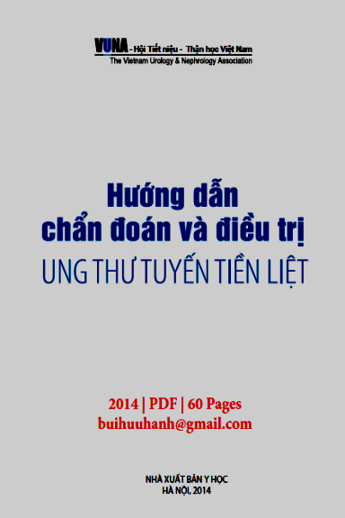 Hướng Dẫn Chẩn Đoán Và Điều Trị Ung Thư Tuyến Tiền Liệt (NXB Y Học 2014) - Vũ Lê Chuyên, 60 Trang