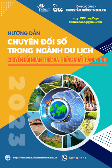 Hướng Dẫn Chuyển Đổi Số Trong Ngành Du Lịch (NXB Hà Nội 2023) - Nguyễn Lê Phúc, 115 Trang