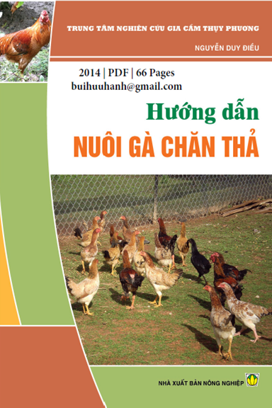 Hướng Dẫn Nuôi Gà Chăn Thả (NXB Nông Nghiệp 2014) - Nguyễn Duy Điều, 66 Trang