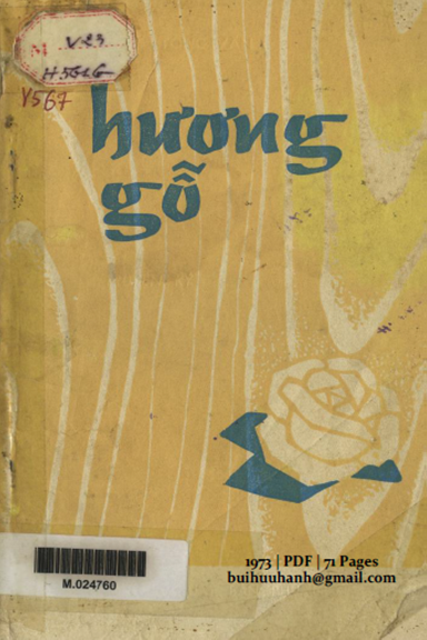 Hương Gỗ (NXB Phụ Nữ 1973) - Tống Văn, 71 Trang