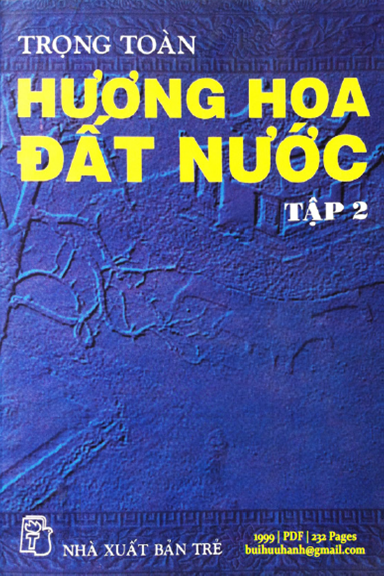 Hương Hoa Đất Nước Tập 2 (NXB Trẻ 1999) - Trọng Toàn, 232 Trang