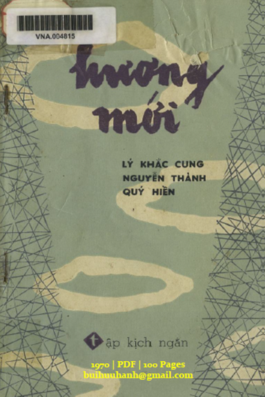 Hương Mới (NXB Hà Nội 1970) - Lý Khắc Cung, 100 Trang