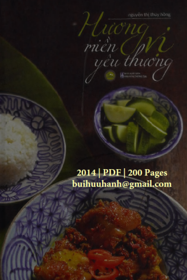Hương Vị Miền Yêu Thương (NXB Văn Hóa Thông Tin 2014) - Nguyễn Thị Thúy Hồng, 196 Trang
