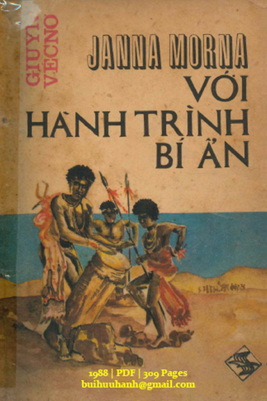 Janna Morna Với Hành Trình Bí Ẩn (NXB Đà Nẵng 1988) - Jules Verne, 309 Trang