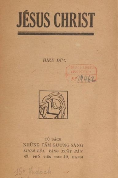 Jésus Christ (NXB Lượm Lúa Vàng 1942) - Hiếu Đức, 94 Trang