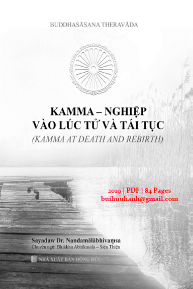 Kamma-Nghiệp Vào Lúc Tử Và Tái Tục (NXB Hồng Đức 2019) - Nandamālābhivaṃsa, 84 Trang