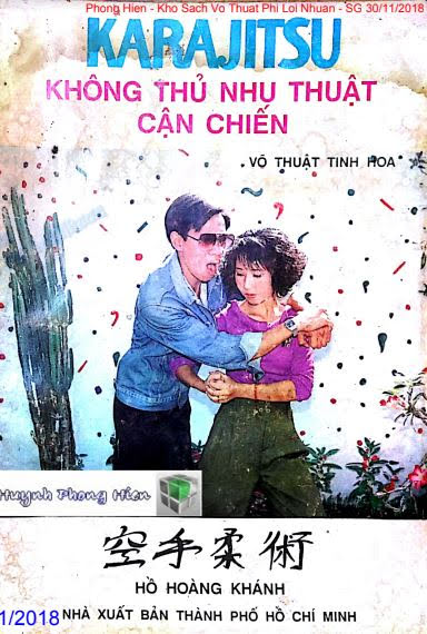 Karajitsu Không Thủ Nhu Thuật Cận Chiến (NXB Tổng Hợp 1992) - Hồ Hoàng Khánh, 120 Trang