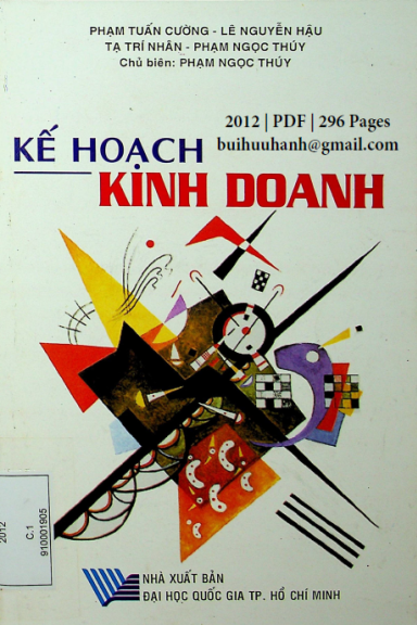 Kế Hoạch Kinh Doanh (NXB Đại Học Quốc Gia 2012) - Phạm Ngọc Thúy, 296 Trang