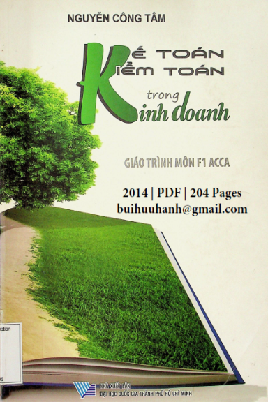 Kế Toán Kiểm Toán Trong Kinh Doanh (NXB Đại Học Quốc Gia 2014) - Nguyễn Công Tâm, 204 Trang