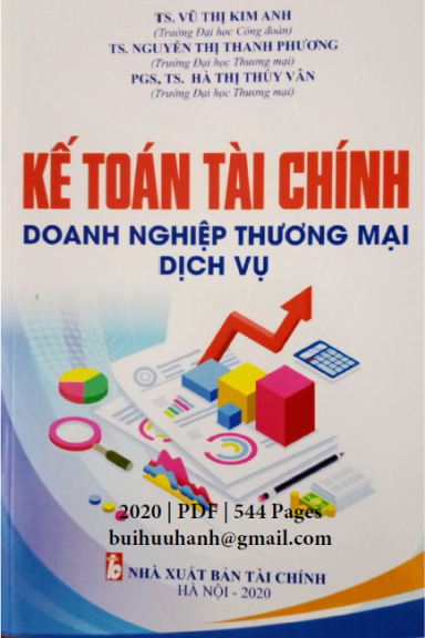 Kế Toán Tài Chính Doanh Nghiệp Thương Mại Dịch Vụ (NXB Tài Chính 2020) - Hà Thị Thuý Vân, 544 Trang