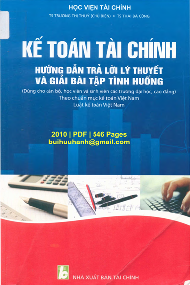 Kế Toán Tài Chính (NXB Tài Chính 2010) - Trương Thị Thủy, 546 Trang