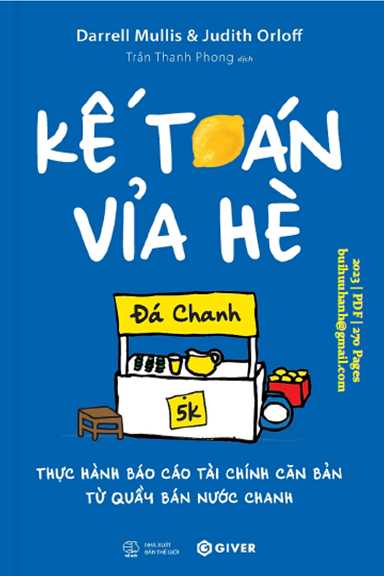 Kế Toán Vỉa Hè (NXB Thế Giới 2023) - Darrell Mullis, 270 Trang