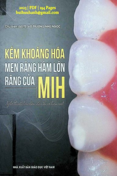 Kém Khoáng Hóa Men Răng Hàm Lớn Răng Cửa MIH (NXB Giáo Dục 2023) - Võ Trương Như Ngọc, 194 Trang