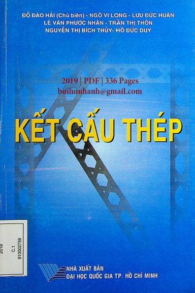 Kết Cấu Thép (NXB Đại Học Quốc Gia 2019) - Đỗ Đào Hải, 336 Trang