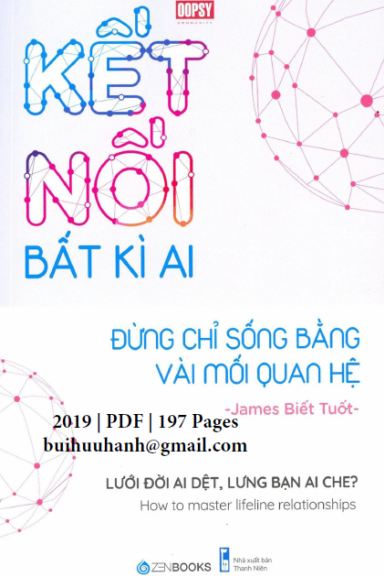 Kết Nối Bất Kì Ai (NXB Thanh Niên 2019) - James Biết Tuốt, 197 Trang