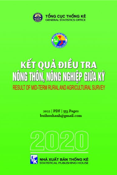 Kết Quả Điều Tra Nông Thôn, Nông Nghiệp Giữa Kỳ 2020 (NXB Thống Kê 2022) - Nguyễn Thị Thúy Hằng