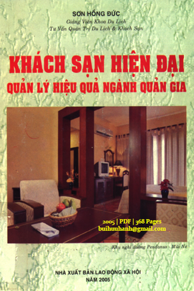 Khách Sạn Hiện Đại Quản Lý Hiệu Quả Ngành Quản Gia (NXB Lao Động Xã Hội 2005) - Sơn Hồng Đức