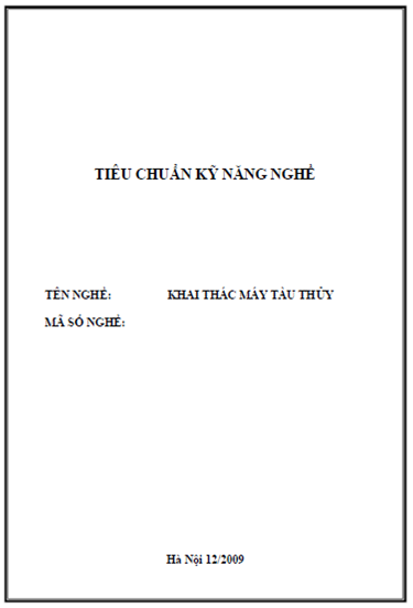 Khai Thác Tàu Thủy (NXB Hà Nội 2009) - Phan Văn Tại, 223 Trang