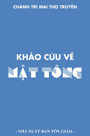Khảo Cứu Về Mật Tông (NXB Tôn Giáo 2012) - Mai Thọ Truyền, 207 Trang