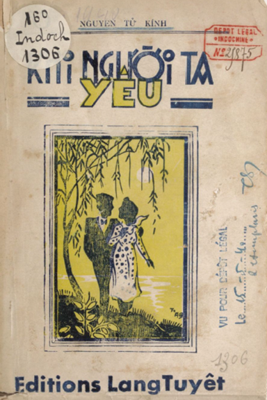 Khi Người Ta Yêu (NXB Lang Tuyết 1940) - Nguyễn Tử Kính, 132 Trang