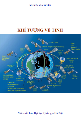 Khí Tượng Vệ Tinh (NXB Đại Học Quốc Gia 2007) - Nguyễn Văn Tuyên, 155 Trang