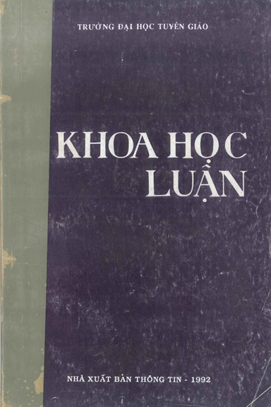 Khoa Học Luận (NXB Thông Tin 1992) - Trịnh Đình Thắng, 209 Trang