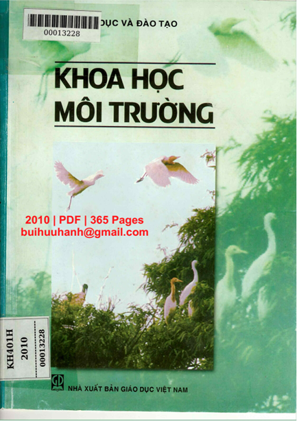Khoa Học Môi Trường (NXB Giáo Dục 2010) - Lê Văn Khoa, 365 Trang