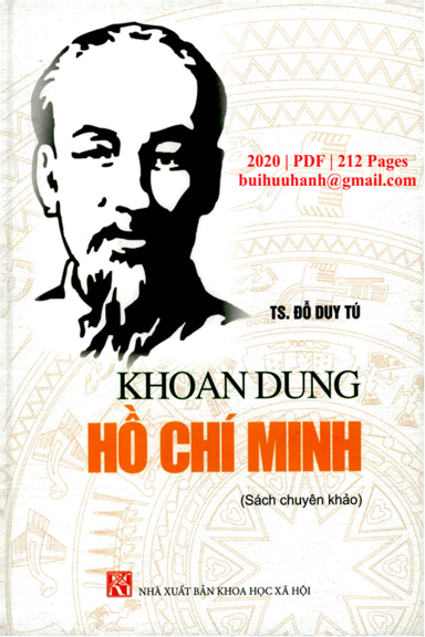 Khoan Dung Hồ Chí Minh (NXB Khoa Học Xã Hội 2020) - Đỗ Duy Tú, 212 Trang