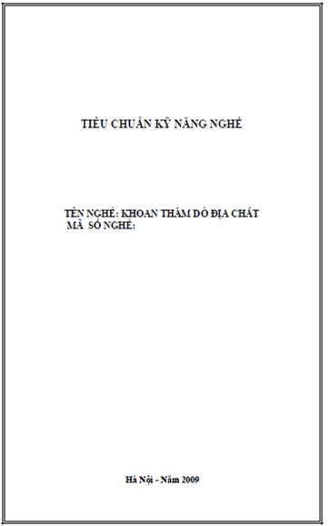 Khoan Thăm Dò Địa Chất (NXB Hà Nội 2009) - Vũ Văn Dũng, 250 Trang