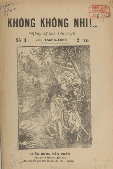 Không Không Nhi Số 1-13 (NXB Chấn Hưng 1939) - Thanh Đình, 146 Trang