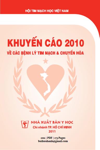 Khuyến Cáo 2010 Về Các Bệnh Lý Tim Mạch Và Chuyển Hóa (NXB Y Học 2011) - Phạm Gia Khải, 273 Trang
