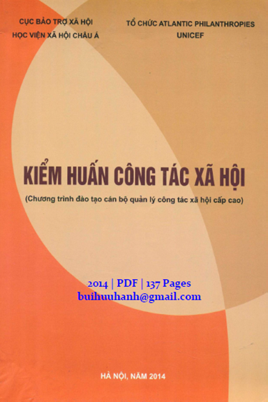 Kiểm Huấn Công Tác Xã Hội (NXB Hồng Đức 2014)  - Nguyễn Hữu Tân, 137 Trang