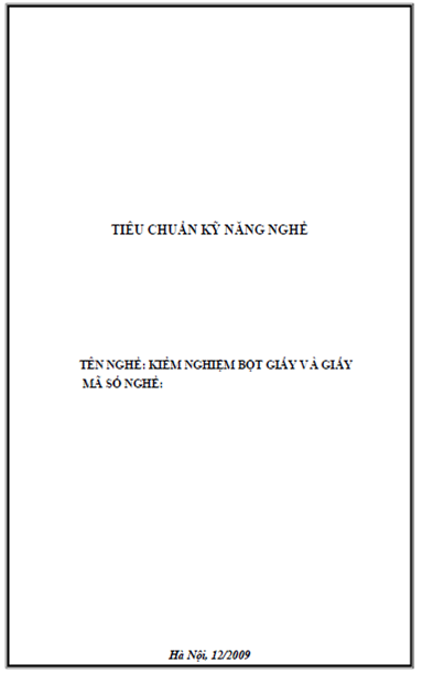 Kiểm Nghiệm Bột Giấy Và Giấy (NXB Hà Nội 2009) - Nguyễn Công Hồng, 299 Trang
