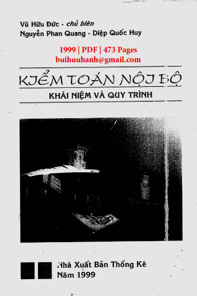 Kiểm Toán Nội Bộ Khái Niệm Và Quy Trình (NXB Thống Kê 1999) - Vũ Hữu Đức, 473 Trang