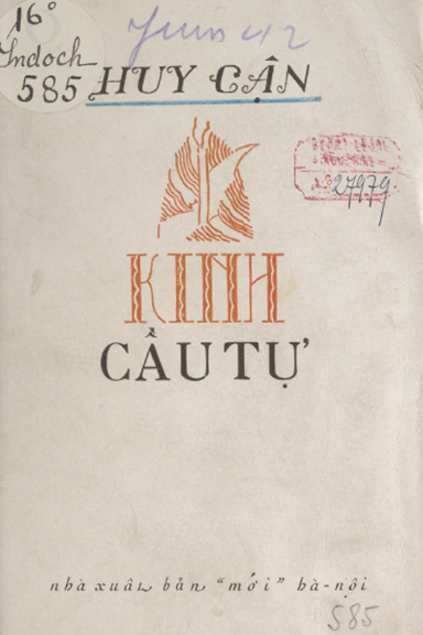 Kinh Cầu Tự (NXB Mới 1942) - Huy Cận, 116 Trang