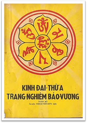 Kinh Đại Thừa Trang Nghiêm Bảo Vương (NXB Sài Gòn 1973) - Thích Viên Đức, 135 Trang