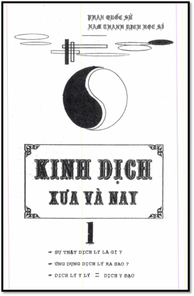 Kinh Dịch Xưa Và Nay Quyển 1 (NXB Nam Thanh 2003) - Phan Quốc Sử, 430 Trang