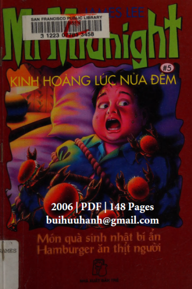 Kinh Hoàng Lúc Nửa Đêm Tập 5 (NXB Trẻ 2006) - James Lee, 148 Trang