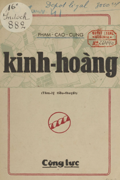 Kinh Hoàng (NXB Cộng Lực 1940) - Phạm Cao Củng, 126 Trang